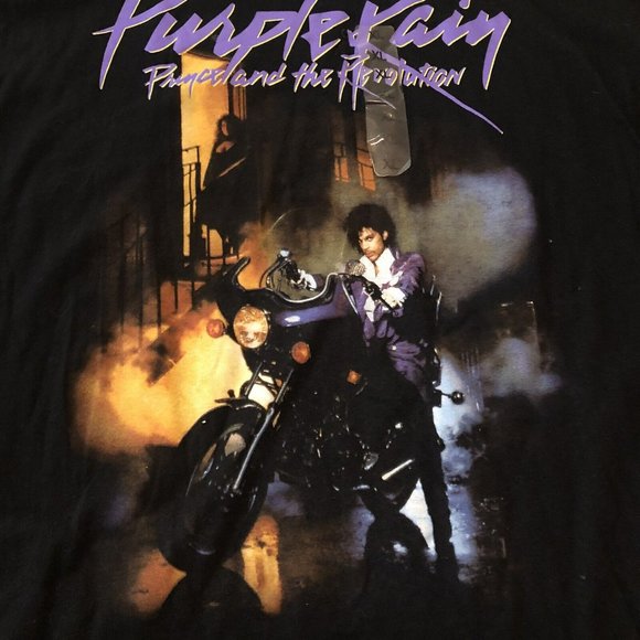 Purple Rain Prince And The Revolution Band Shirt - Picture 2 of 6